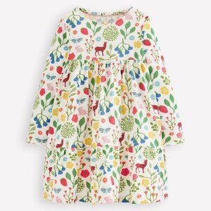 NEW Mini Boden Ariel Long Sleeve Twirly Dress
